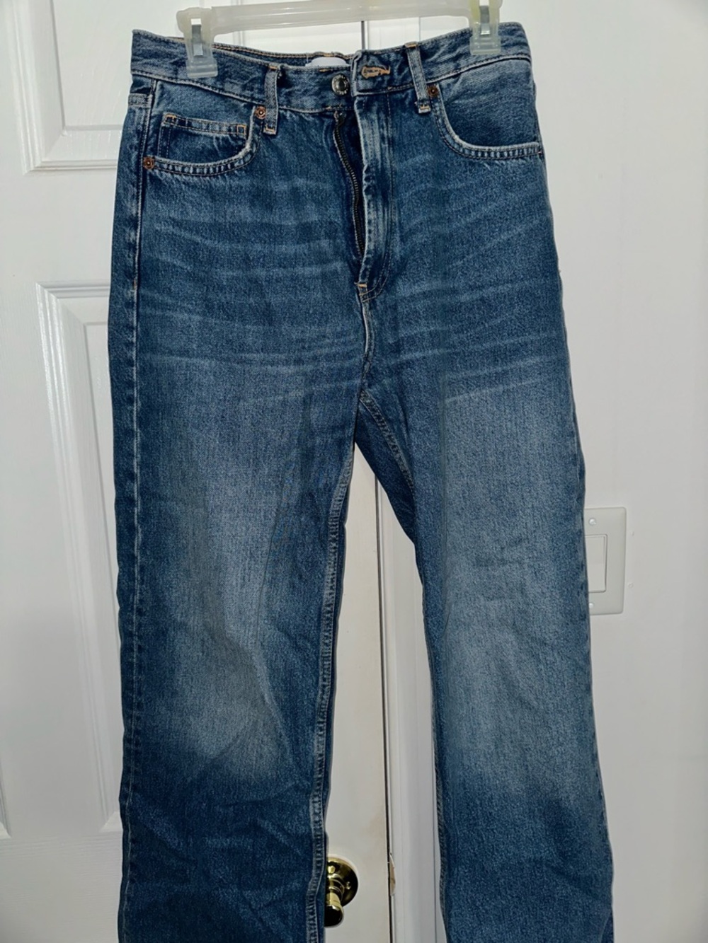 Classic Zara Blue Denim Jeans